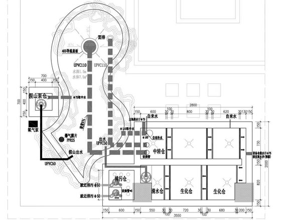 兰陵鱼池过滤